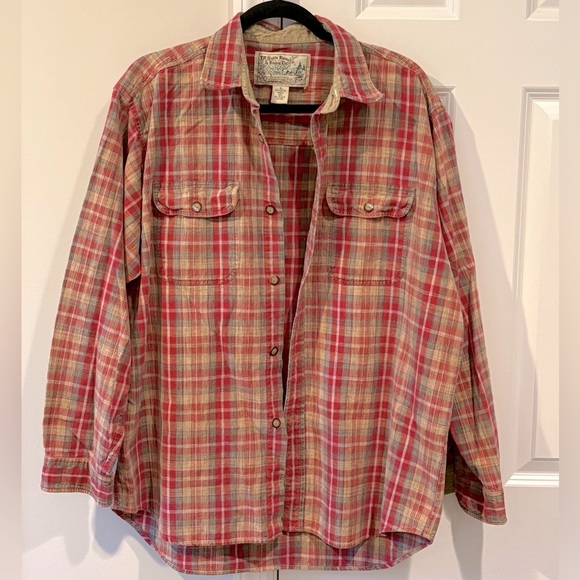 TP Saddle Blanket & Trading Company Vintage Plaid Shirt - Picture 2 of 11